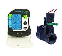 RAIN Amico PRO avec électrovanne 1'' F 9 V, Centrale Arrosage Automatique d'extérieur à piles