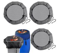 Rain Barrel Cover - Net Protector, Reusable Tank Protective Netting Designed to Keep Debris, Leaves, and Out of Water Storage Barrels | Rain Barrel Cover Screen
