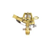 Rain Bird Arroseur de jardin à impact réglable pour pelouse agricole buse en laiton 10-15 m distance d'eau Kirsite 0-360