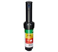 Rain Bird CP5004PC Arroseur Rotatif Professionnel avec Jeu de Buses Professionnelles, Secteur réglable de 40° à 360°, Distance de pulvérisation de 8 à 11,5 m, Noir