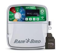 Rain-Bird ESP-TM2 Contrôleur de zone WiFi pour intérieur et extérieur Système d'arrosage 4 zones