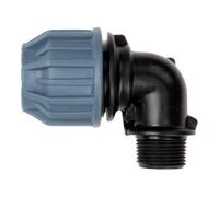 RAIN BIRD floraworld Raccord coudé PP fileté AG 19mm (3/4") pour tube 25mm Quantité:5