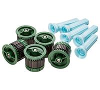 Rain Bird Hevan085PK Buse de pulvérisation Haute efficacité, réglable, 0° - 360°, 1,5 à 2,5 m, Lot de 5, Noir