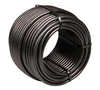 Rain Bird T22-100S Tuyau de distribution vide pour irrigation goutte à goutte 0,6 cm, rouleau de 30,5 m, noir