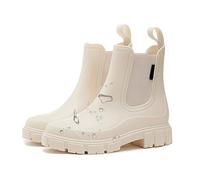 Rain Boots For Women - Womens Rains Boot | Waterproof Raiin Boot Anti-Slip Rubber Mud Boots |Mud B00ts Rubber Anti-Slip Rains B00ts | Ankle Fashion Lightweight Women Footwear Garden Shoes For Rain Day