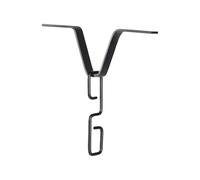 Rain Chain Hanger, V Shape Gutter Clip, 115 grams Metal Cliped with Weather-Resistant Coating Feature, Durable Rain Chains Hanger for Roof Downspout, Gutter Clips Practical Design, Rains Chain Clip