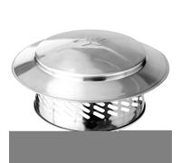 Rain Chimney Cover - Fireplace Chimney Cover | Chimneys Rain Covers | Outdoor Roof Chimnêy Raîn Covers | Protection Tool for All Types of Chimneys Exhaust Hoods | Ventilation Ducts Stainless Steel