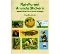 Rain Forest Animals Stickers Lisa Bonforte (Auteur)