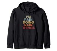 Rain Name Rain Personalized Name First Given Sweat à Capuche