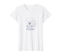 Rain Or Shine - Ride Every Wave T-Shirt Graphique avec Valeur, Femme, Blanc, M