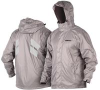 Shad Veste imperméable Hoodie Rain Jacket Argenté légère 2XL