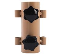 Rain Tent Pole Holder - 1.34inch Awning Rod Holder | Windproof Tent Fixed Tube Pole Stand | Awning Support Poles Holders | Adjustable Tents Holders Tube for Camping Fishing Barbecue