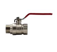 RAIN, vanne sphere laiton 1/4 tour M/F 3/4"