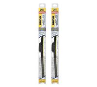 Rain-X 810168 Latitude 2-In-1 Water Repellent Wiper Blades, 28 Inch Windshield Wipers (Pack Of 2), Automotive Replacement Windshield Wiper Blades With Patented Rain-X Water Repellency Formula