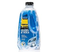 Rain-X Shampoing Voiture Céramique avec Mousse Active Voiture et Cire + Éponge - 1L
