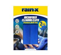 Rain-X Lot de 2 Chiffons en Microfibre Non Pelucheux, Anti-Rayures, Haute capacité d'absorption - Polyvalent pour Voiture, Moto, Bateau et Maison - pour Le séchage, Le Polissage et Le Nettoyage