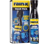 Rain-X Nettoyant Cuir Voiture Imperméabilisant - Entretien Cuir - Nettoie, Nourrit et Protège Contre Les Taches + Chiffon Microfibre - 300 m