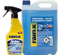 Rain-X Pack Dégivreur - 500 ML & Lave-Glace Pare-Brise - 5 L