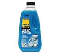 Rain-X Shampoing Voiture Céramique avec Mousse Active Voiture et Cire Voiture + Éponge Vpoiture1 L