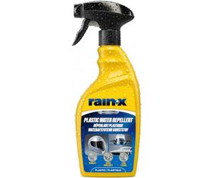 Rain-X Traitement Hydrofuge Déperlant pour Plastiques - 500 ML | Convient aux Plastiques, Pare-Brises de Moto, Visières et Hublots - Améliore la Visibilité par Temps de Pluie
