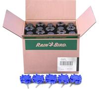 Rainbird 3504PC Rotor d'arrosage réglable de 10,2 cm avec buses de rideau de pluie - cercle complet/partiel, rayon de 4,6 à 10,7 m