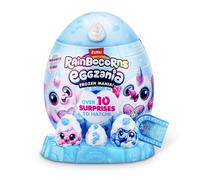 Œuf surprise peluche - RAINBOCORNS - Eggzania Frozen Mania - Thème givré - Peluche à découvrir - Accessoires inclus
