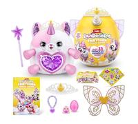 Rainbocorns Fairycorn Princess Série 6 Kitty - Peluche à Collectionner - Surprises Magiques de Princesse féerique, Peluche câline, Autocollants, (Kitty)