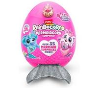 Peluches surprises - ZURU - Mermaidcorn Surprise S7 - 35 surprises - Queue brillante - Oeuf à éclore