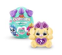 Rainbocorns Puppycorn Surprise Series 3 (Labrador) par ZURU - Animal en Peluche à Collectionner - Œuf Surprise - Lot d'autocollants - Slime - Peluche Chien à partir de 3 Ans - pour Filles et Enfants