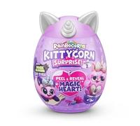 Rainbocorns - ZURU - Kittycorn Surprise S7 - Violet - Rose - Un jouet surprise avec un design de chat mignon