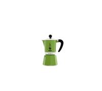Bialetti Rainbow Cafetière à moka Noir, Vert
