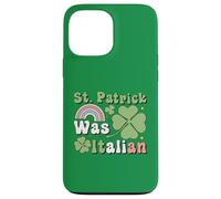 Rainbow and Shamrock Clover Funny St. Patrick était Italien Coque pour iPhone 13 Pro Max