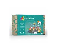 Connetix – Tuiles magnétiques Arc-en-Ciel – Circuit de billes – 92 pièces