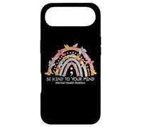 Rainbow Be Kind to Your Mind Mental Health Matters Coque pour iPhone Air