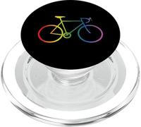 Rainbow Bicycle LGBTQ Pride Vélo Cadeau pour Motards Gays PopSockets PopGrip pour MagSafe