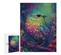 Rainbow Bird Fantasy-1 Puzzle 500 Pièces Educa Jouet en Bois Cadeau Unique Décoration Intérieure Jeu Éducatif Challenge Toy Adultes Et Enfants À Partir De 14 Ans 500 PCS
