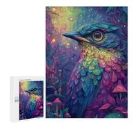 Rainbow Bird Fantasy Puzzle 1000 Pièces Educa Jouet en Bois Cadeau Unique Décoration Intérieure Jeu Éducatif Challenge Toy Adultes Et Enfants À Partir De 14 Ans 500 PCS