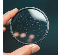 Rainbow Blue Orange Streak Filter 77/82mm Flare Radiant FX Filter(with 58mm Adapter,Clear Radiant)