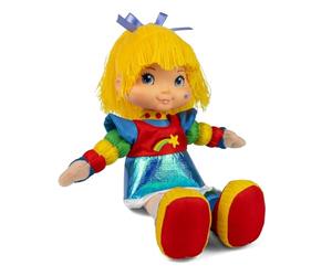 Rainbow Brite Poupée en peluche à cheveux filetés de 30,5 cm