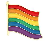 Rainbow Broche Pins Aiguille de Lampe Insigne Arc-en-ciel Pin Drapeaux Arc-en-ciel Cœur Broche Paix et Stylos d'Amour Texture en Alliage pour Quotidien