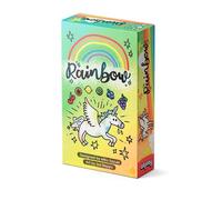 Allplay Rainbow Card Game - Fast-Paced Hand Management for 2-6 Players, Ages 8+, Strategic and Replayable Tiny Box Series