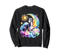 Rainbow Clouds Greyhound English Sighthound Sweatshirt