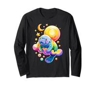 Rainbow Clouds Lamantin Lamantins Vache de mer Manche Longue