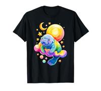 Rainbow Clouds Lamantin Lamantins Vache de mer T-Shirt