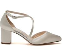 Rainbow Club Rainbow Club White Hellen Crossover Strappy Satin Shoes White EU 41 (UK 8)