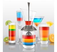 Final Touch Rainbow Cocktail-verseur Multicouche Layering Tool (Standard)