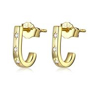 Rainbow Color Zircon Color Boucles d'oreilles
