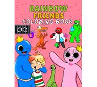 Rainbow Coloring Book: JUMBO Drawing Pages Of Characters and Iconic Scenes for kids