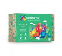Connetix Tuiles magnétiques Arc-en-ciel Paquet créatif 102 pièces