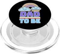 Rainbow Dad to Be for Mothers of Rainbow Babies PopSockets PopGrip pour MagSafe